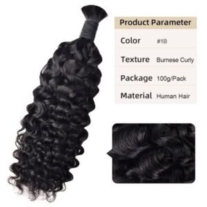 Alternative view of Burmesse curls  extention
